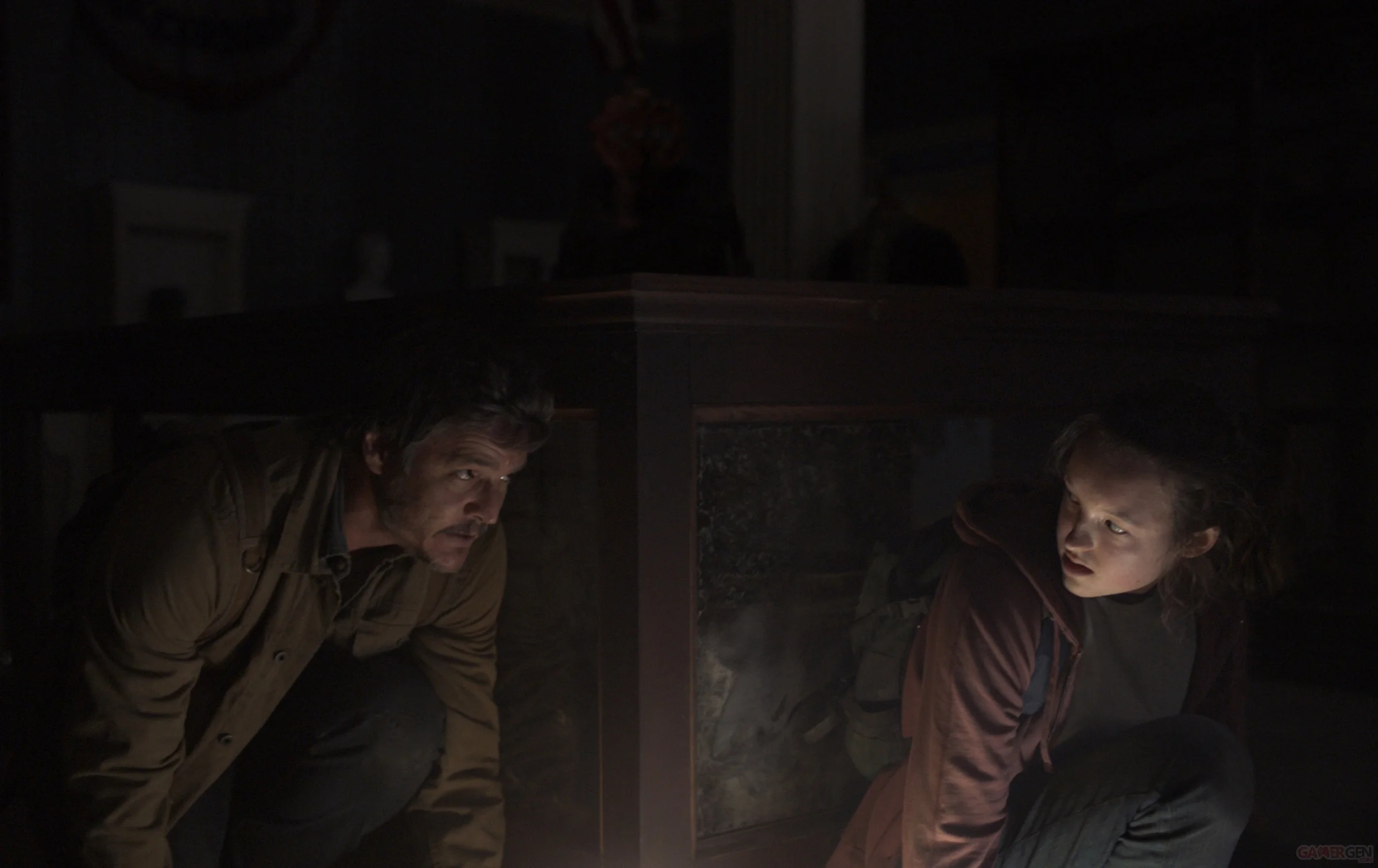 В Сети появился кадр из сериала «The Last of Us» с Педро Паскалем и Беллой Рэмси (фото 1)