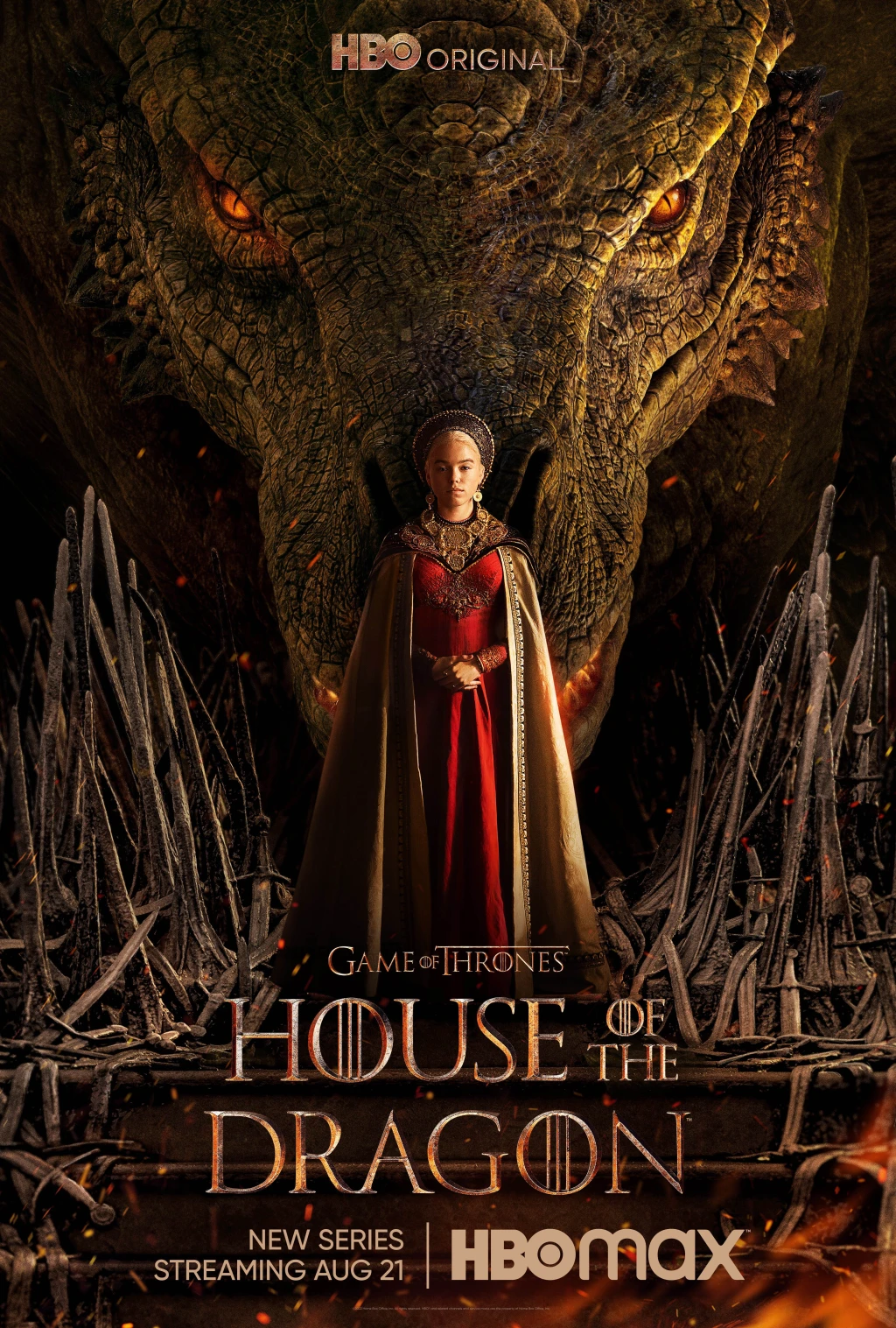 HBO показал новый постер сериала «Дом дракона» (фото 1)
