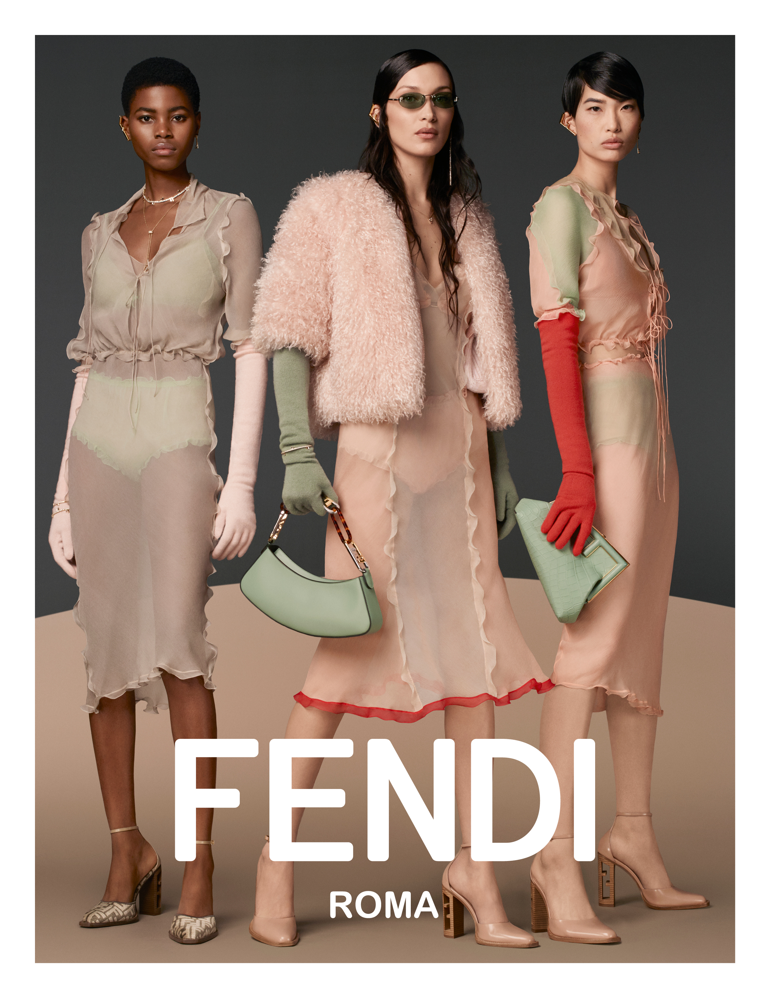 Белла Хадид стала лицом новой кампании Fendi (фото 5)