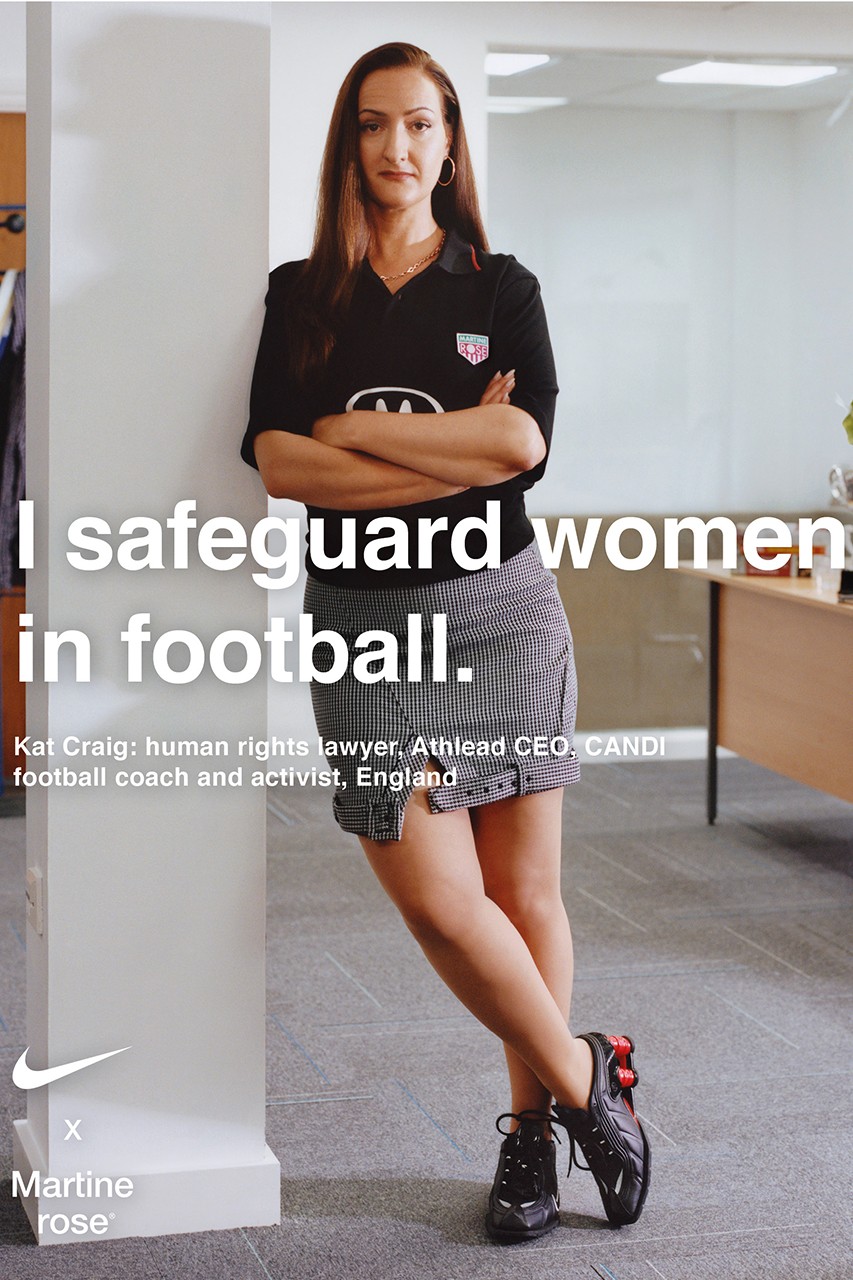Nike и Мартин Роуз посвятили кампанию женщинам в спорте (фото 4)