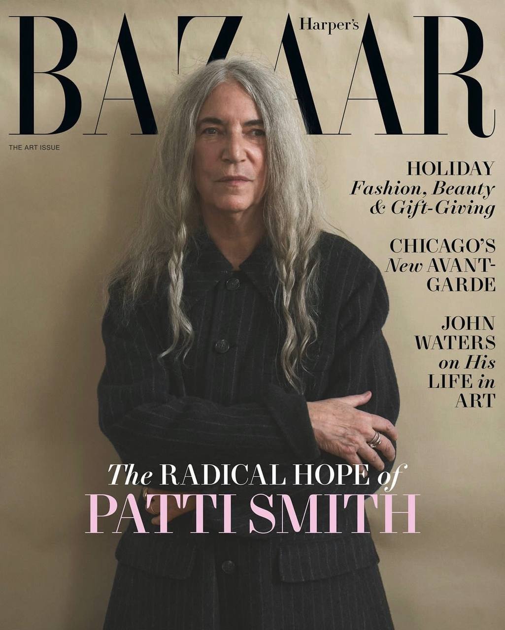 Патти Смит снялась для обложки американского Harper’s Bazaar (фото 1)