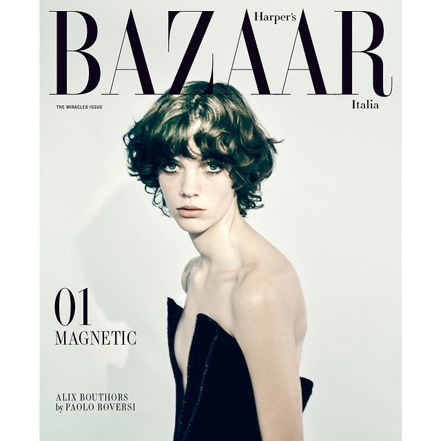 Итальянский Harper’s Bazaar опубликовал обложку первого номера под руководством Дарьи Веледеевой (фото 1)