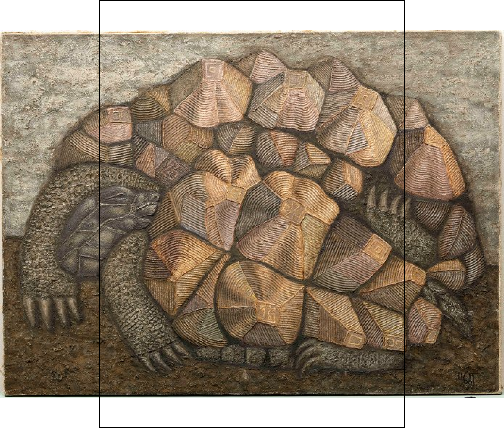Плавинский носорог. Сен санс черепаха