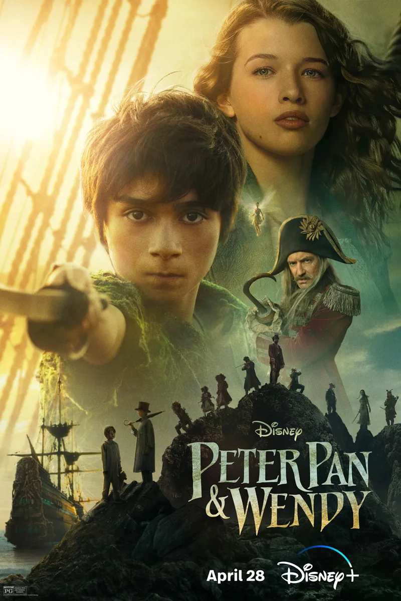 Джуд Лоу в роли Капитана Крюка появился на постере к фильму «Питер Пэн и Венди» (фото 1)