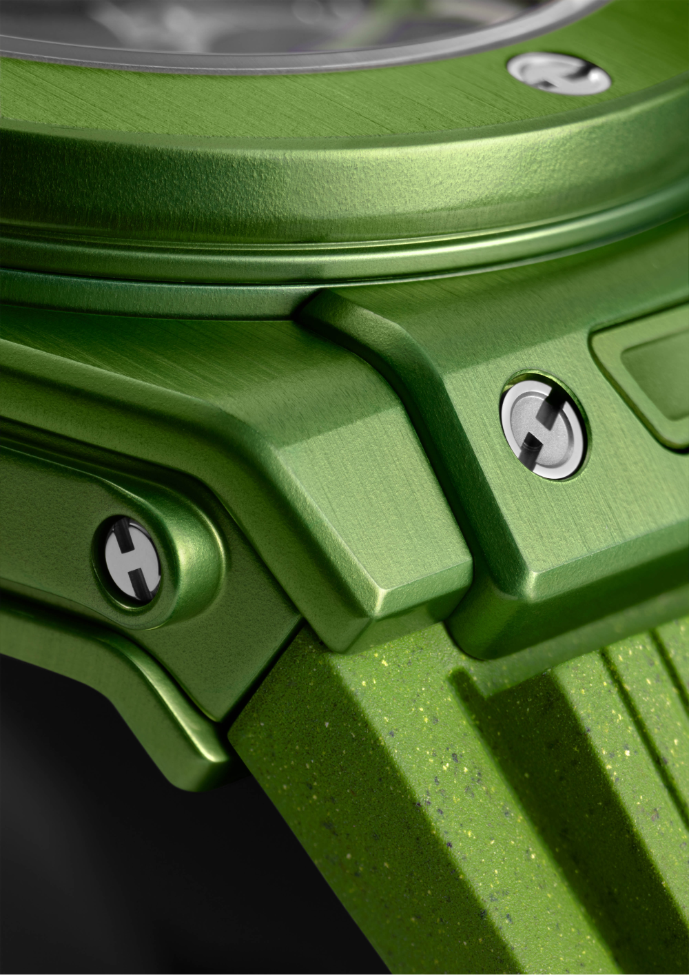 Бренд Hublot выпустил часы из капсул Nespresso в ярко-зеленом цвете (фото 3)