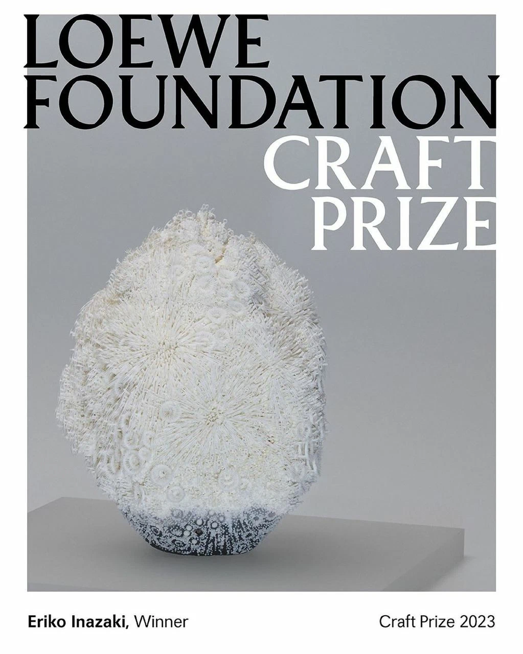 Японская керамистка Эрико Синодзаки выиграла премию фонда Loewe Craft Prize 2023 (фото 1)
