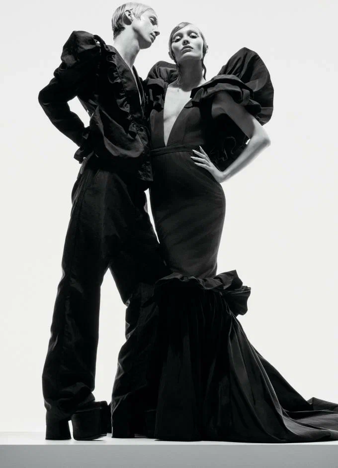 Фото дня: Лили-Роуз Депп и Трой Сиван для «Vogue Австралия» (фото 1)