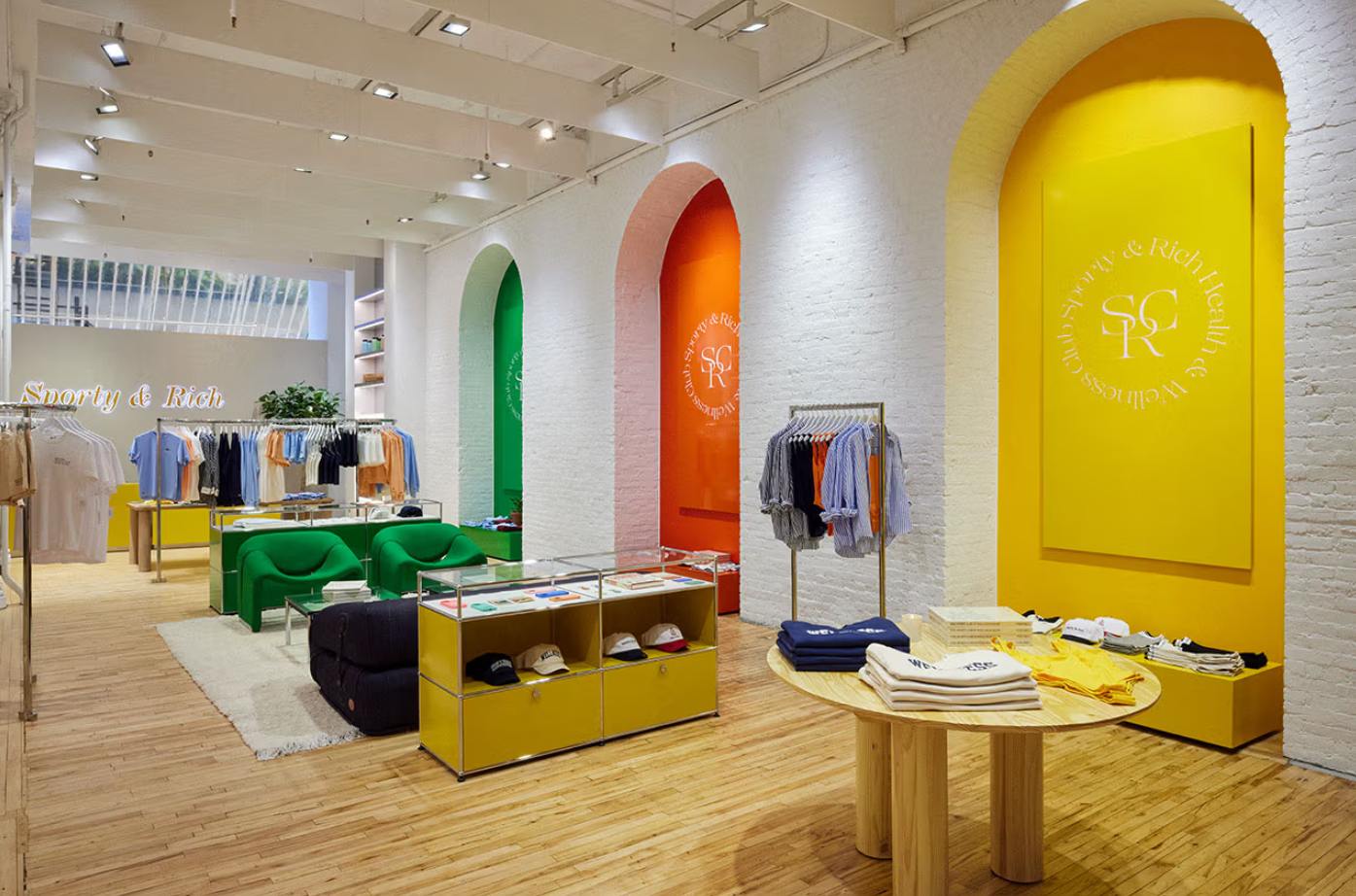 Sporty & Rich открыл первый офлайн-магазин в Нью-Йорке (фото 2)