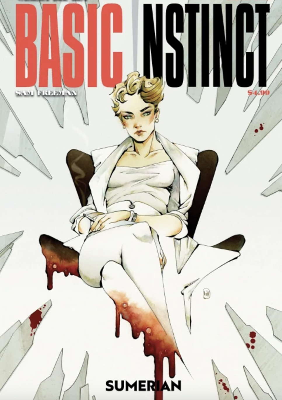 В США выйдет серия комиксов по мотивам фильма «Основной инстинкт» (фото 2)