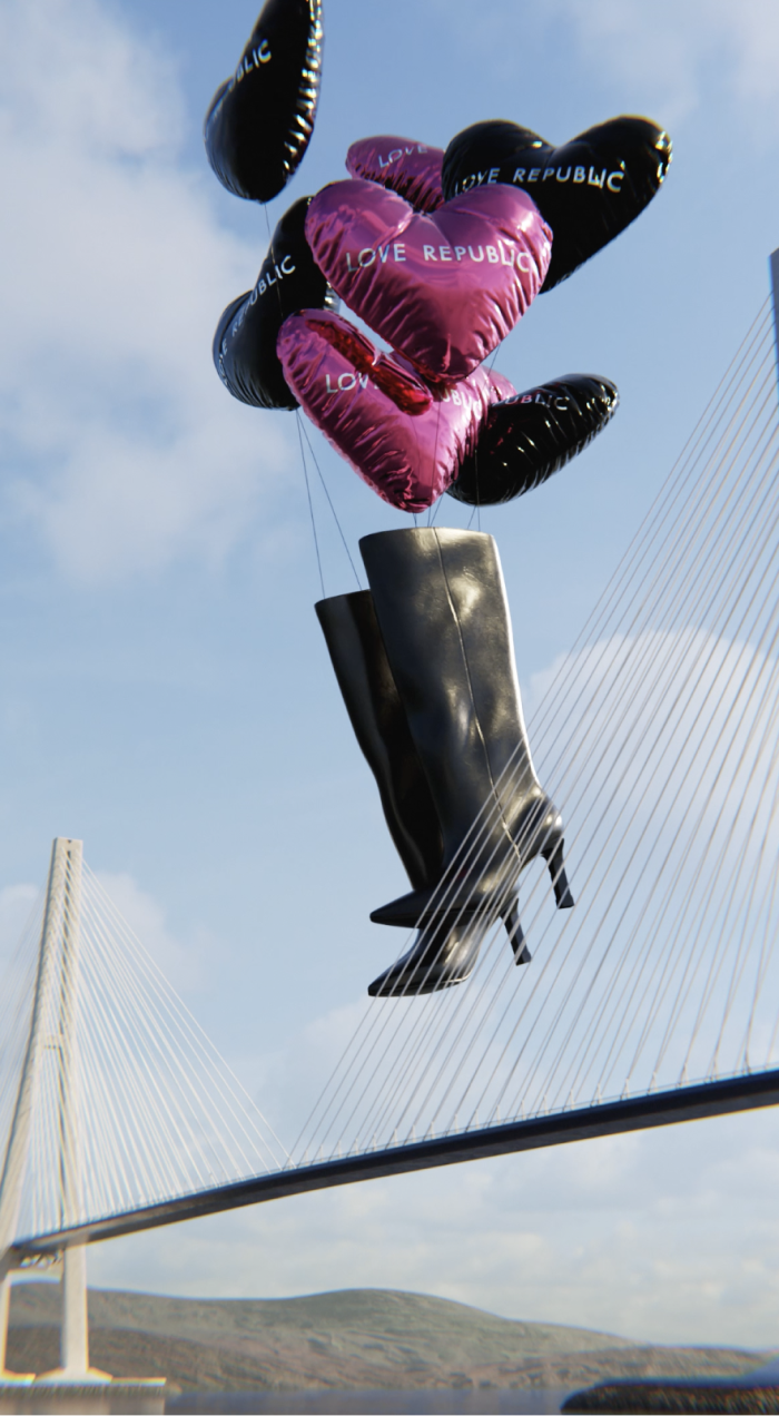 Love Republic выпустил 3D-кампейн вместе с диджитал-художником Neondazer (фото 4)