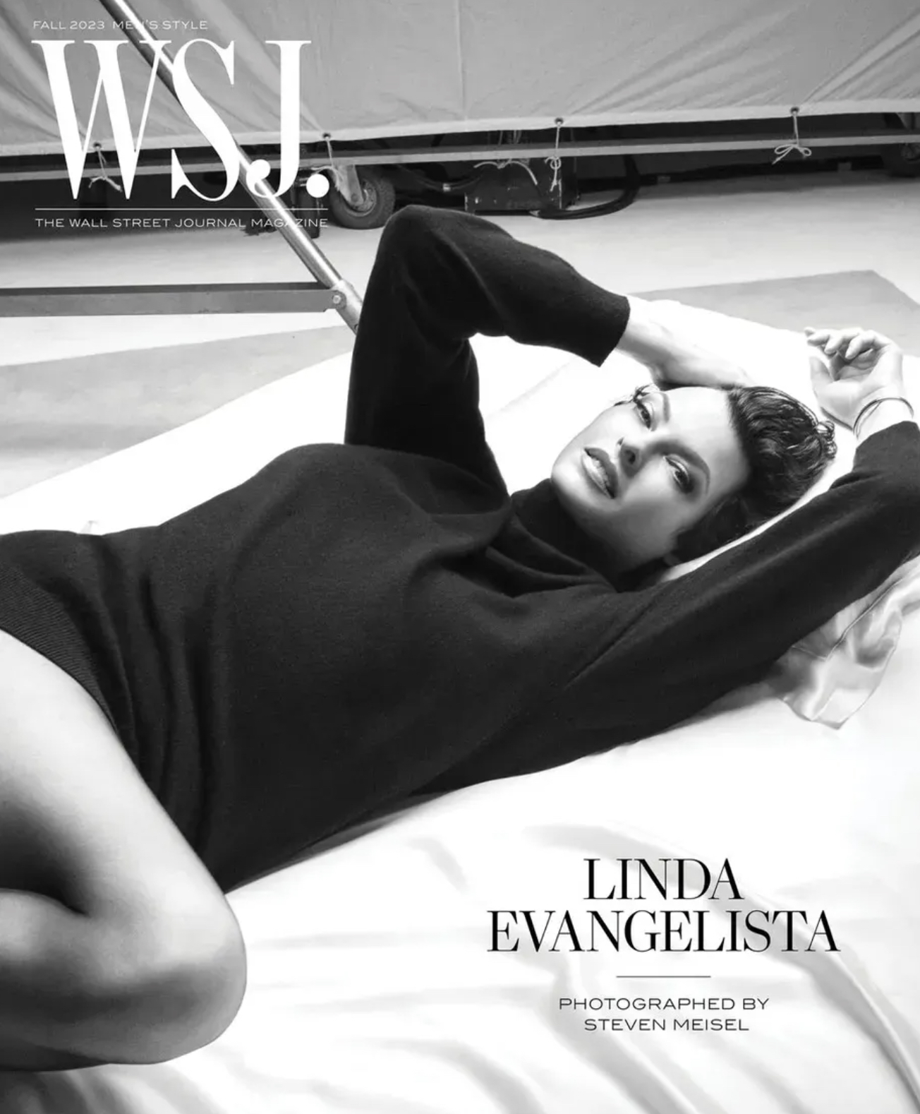 Линда Евангелиста снялась для нового номера The Wall Street Journal (фото 1)
