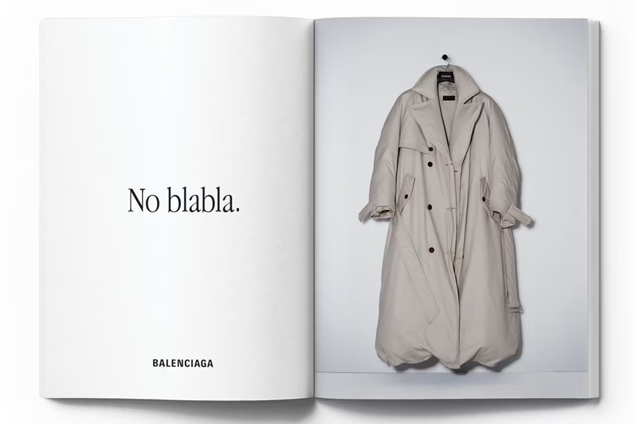 Balenciaga запустил ироничную кампанию в формате книги (фото 2)