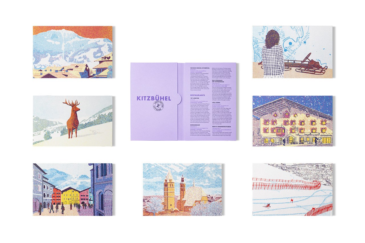 Louis Vuitton представил набор путеводителей по зимним курортам (фото 10)