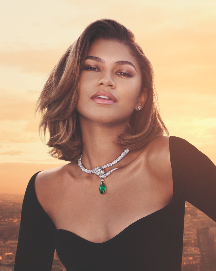 Зендея и Энн Хэтэуэй вновь снялись в кампании Bvlgari (фото 2)