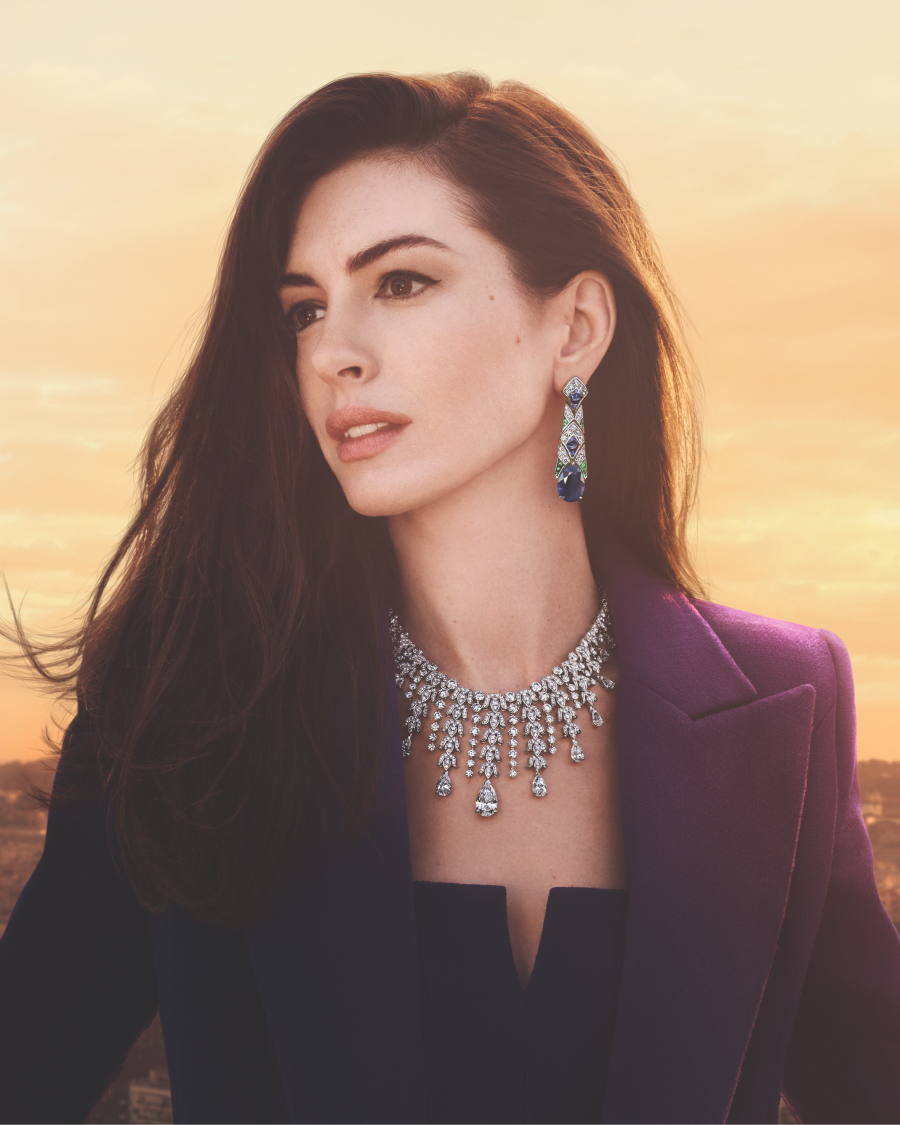 Зендея и Энн Хэтэуэй вновь снялись в кампании Bvlgari (фото 1)