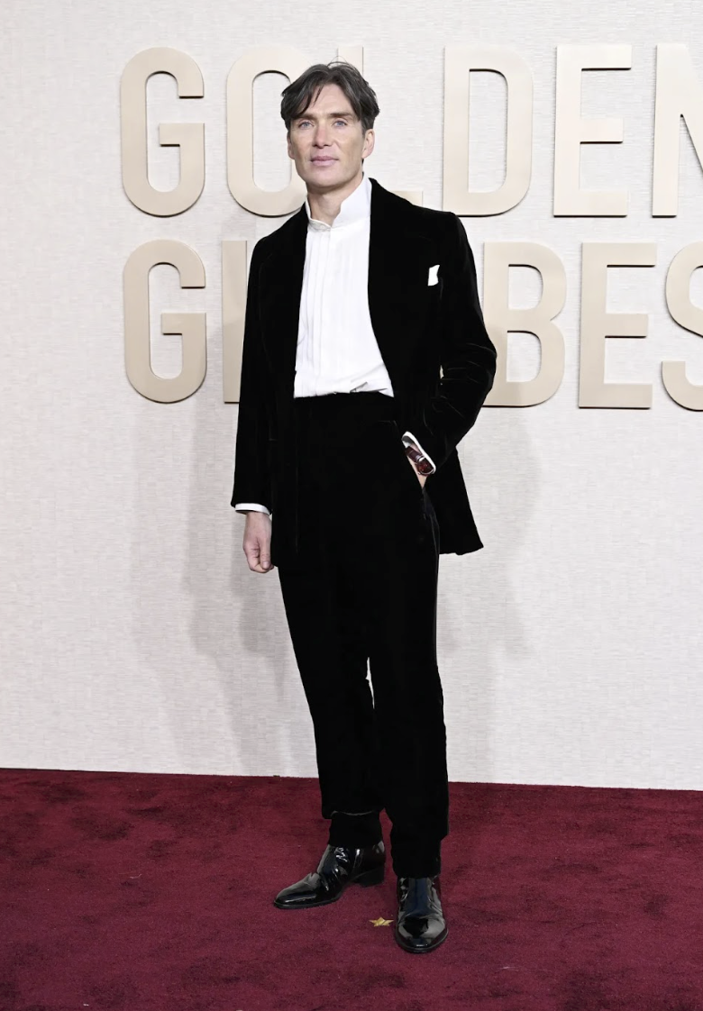 Марго Робби в Armani Prive и Тимоти Шаламе в Celine: красная дорожка «Золотого глобуса – 2024» (фото 9)