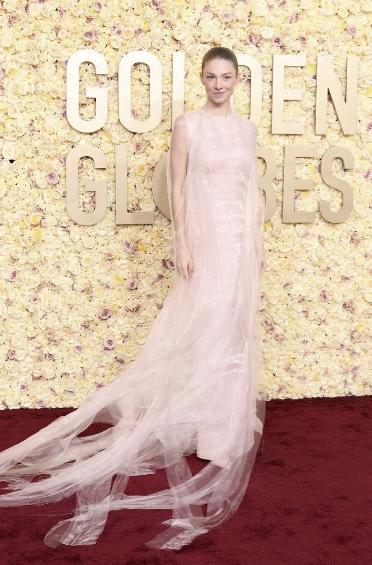 Марго Робби в Armani Prive и Тимоти Шаламе в Celine: красная дорожка «Золотого глобуса – 2024» (фото 20)