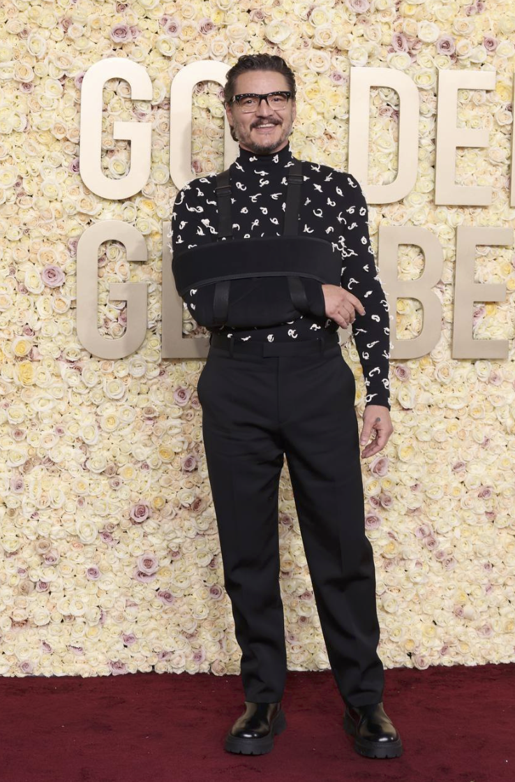 Марго Робби в Armani Prive и Тимоти Шаламе в Celine: красная дорожка «Золотого глобуса – 2024» (фото 22)