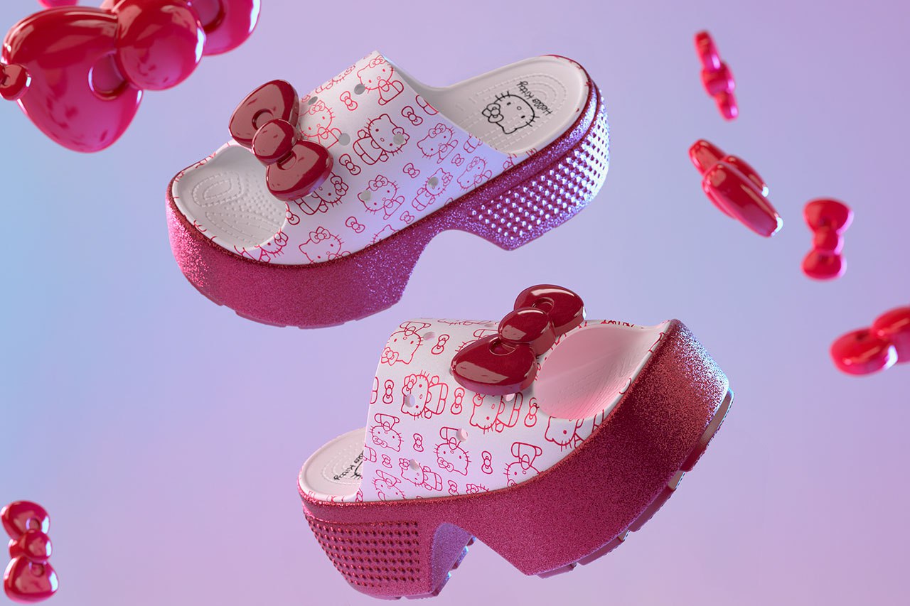 Crocs представил коллекцию, посвященную 50-летию Hello Kitty (фото 3)