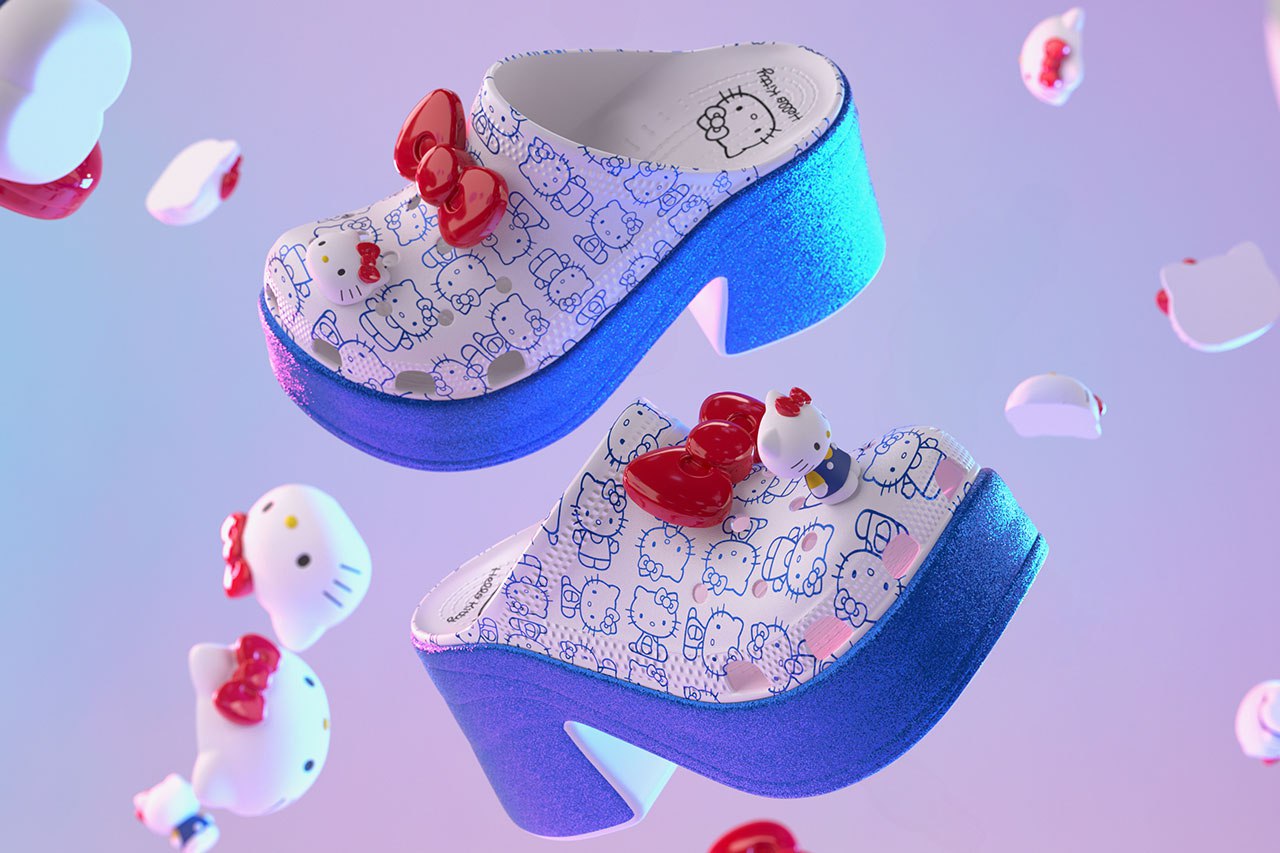 Crocs представил коллекцию, посвященную 50-летию Hello Kitty (фото 2)