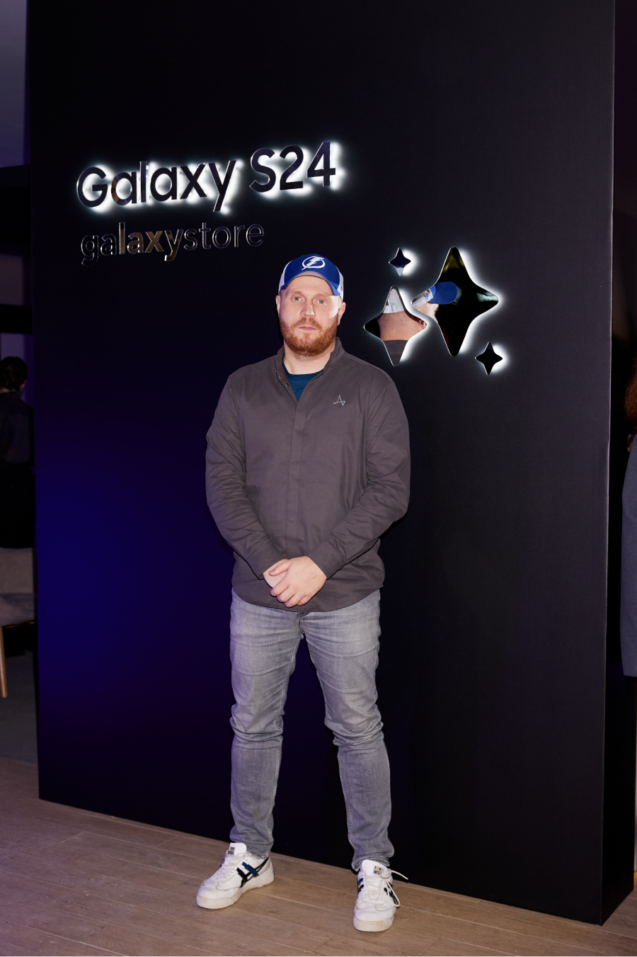 Владислав Лисовец, Евгений Чебатков и Нино Нинидзе на презентации Samsung Galaxy AI (фото 7)