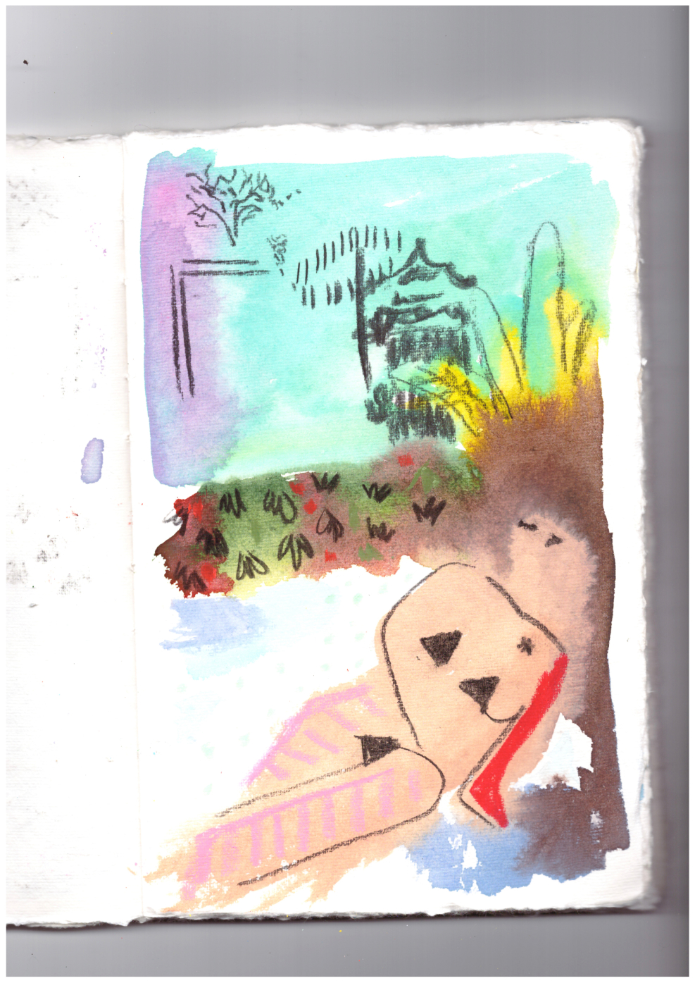 Художники рисуют для BURO.: Катя Афонина о воспоминаниях и ускользающем моменте (фото 3)