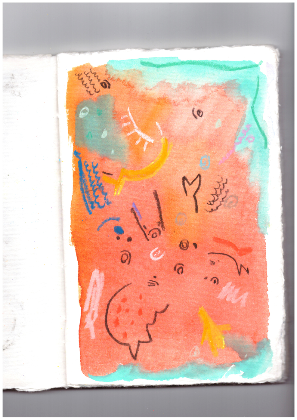 Художники рисуют для BURO.: Катя Афонина о воспоминаниях и ускользающем моменте (фото 9)