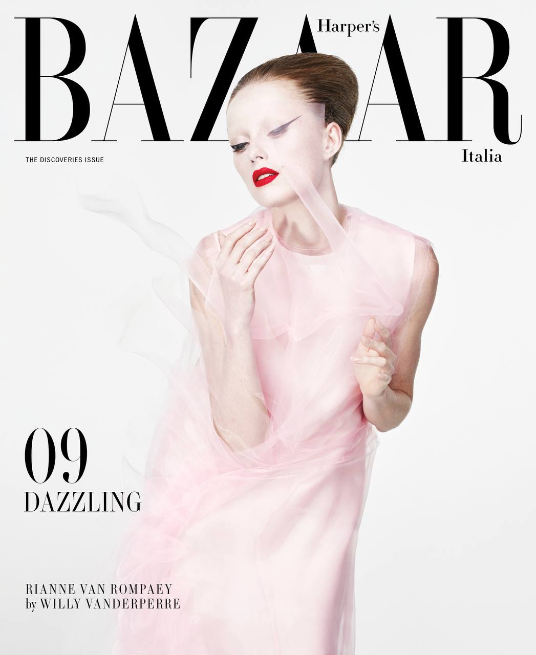 Фото дня: Рианн ван Ромпей для Harper's Bazaar Италия (фото 1)