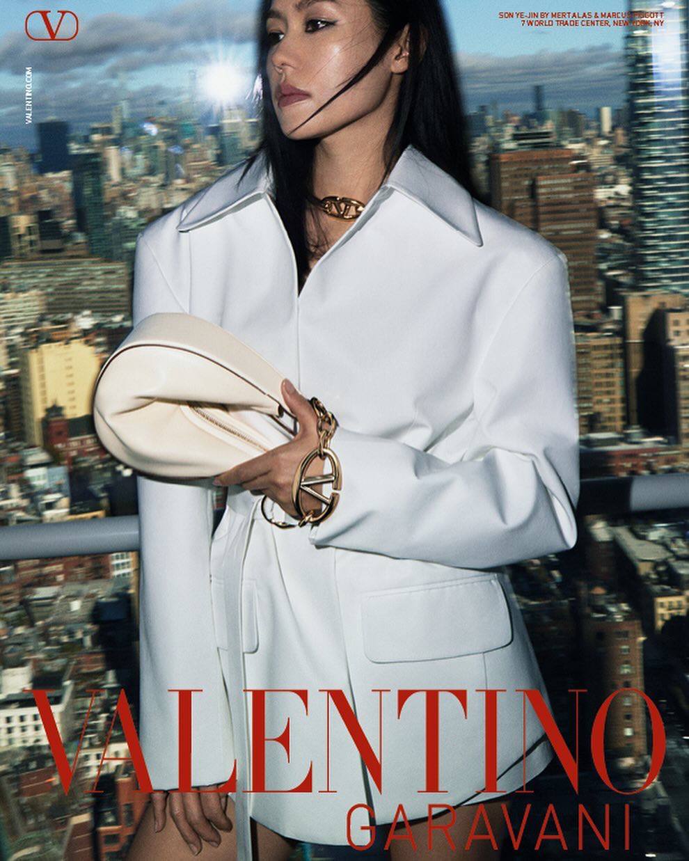 Кайя Гербер и Джолин Цай стали лицами рекламной кампании Valentino (фото 1)