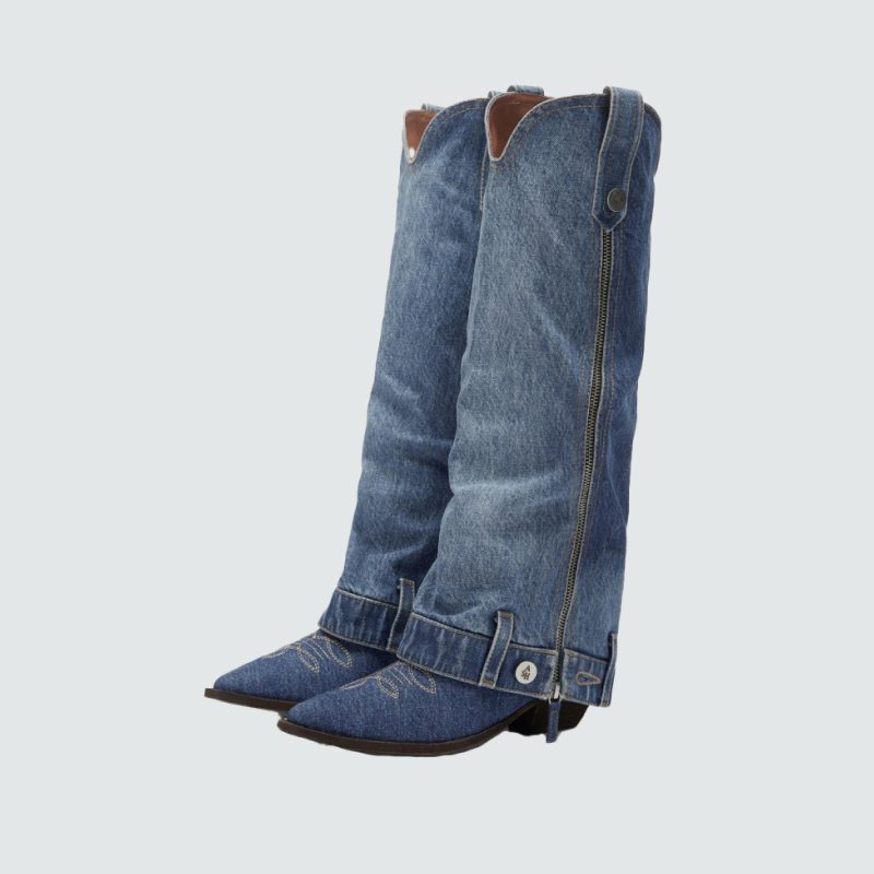 С острым носом и ковбойские: какие (полу)сапоги будем носить этой весной? Выбор BURO. (фото 3)