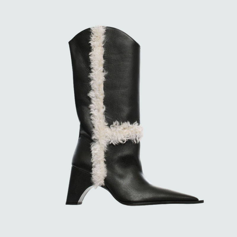 С острым носом и ковбойские: какие (полу)сапоги будем носить этой весной? Выбор BURO. (фото 25)