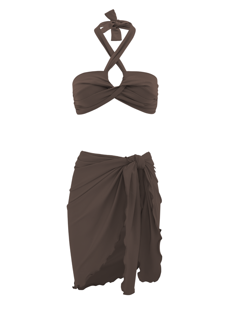 С перламутровыми бусинами, в стиле ретро и монохром: какой купальник носить этим летом (фото 18)