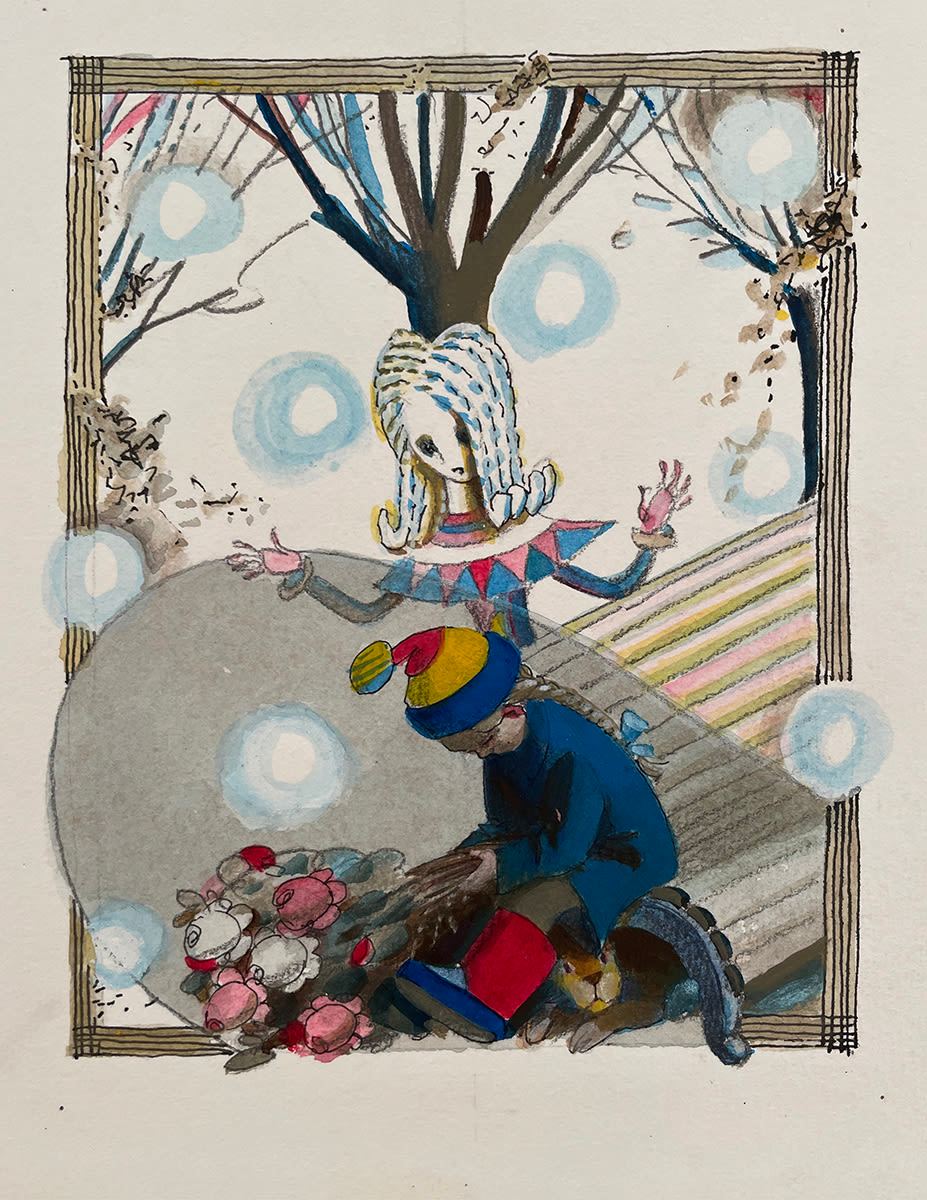 «Детская иллюстрация — это по любви»: Анастасия Постригай — о том, как посмотреть на книги из детства по-новому (фото 9)