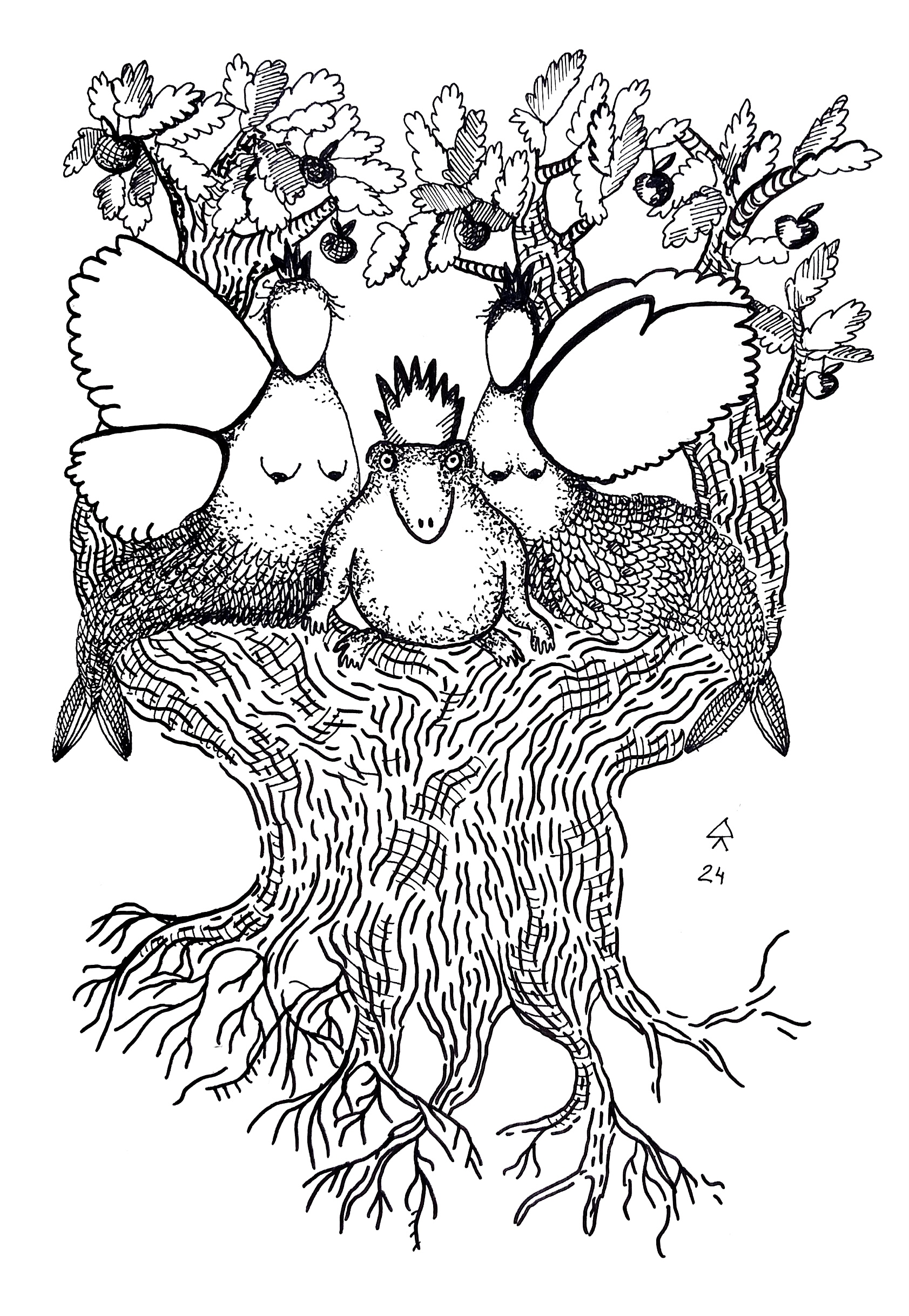 Художники рисуют для BURO.: Юлия Вирко и Дарья Киселева — о внутреннем мире и самых смелых мечтах (фото 8)