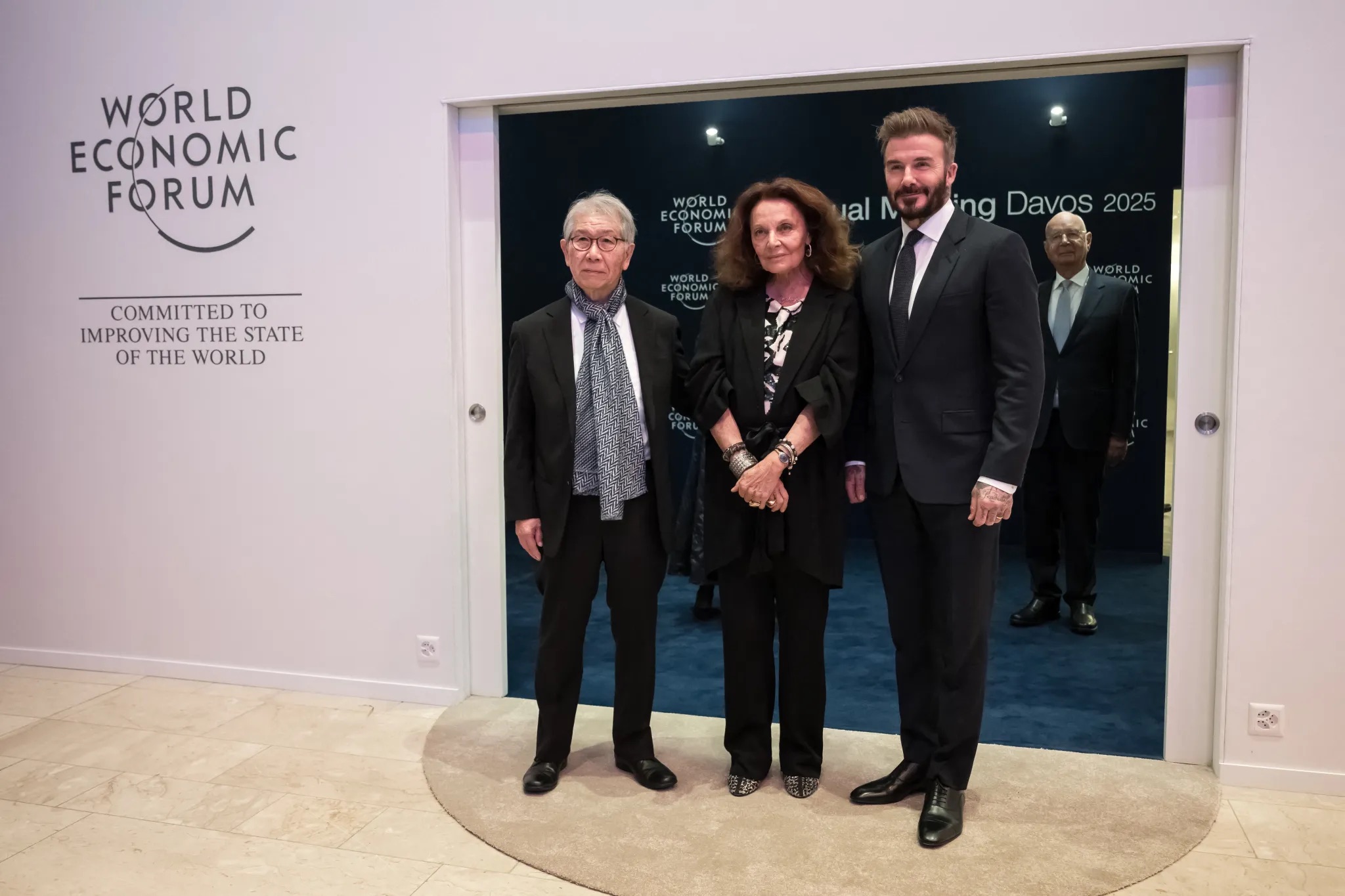 Дэвид Бекхэм получил награду Crystal Awards за сохранение прав детей (фото 1)