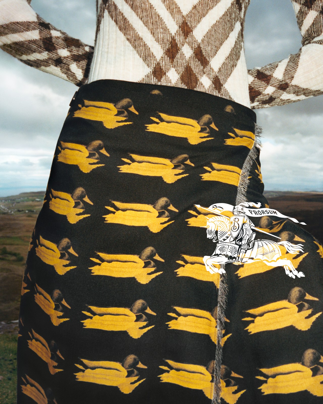 Рыцарь Burberry Prorsum и клатч The Pouch Bottega Veneta: знаковые креативные решения Даниела Ли (фото 26)