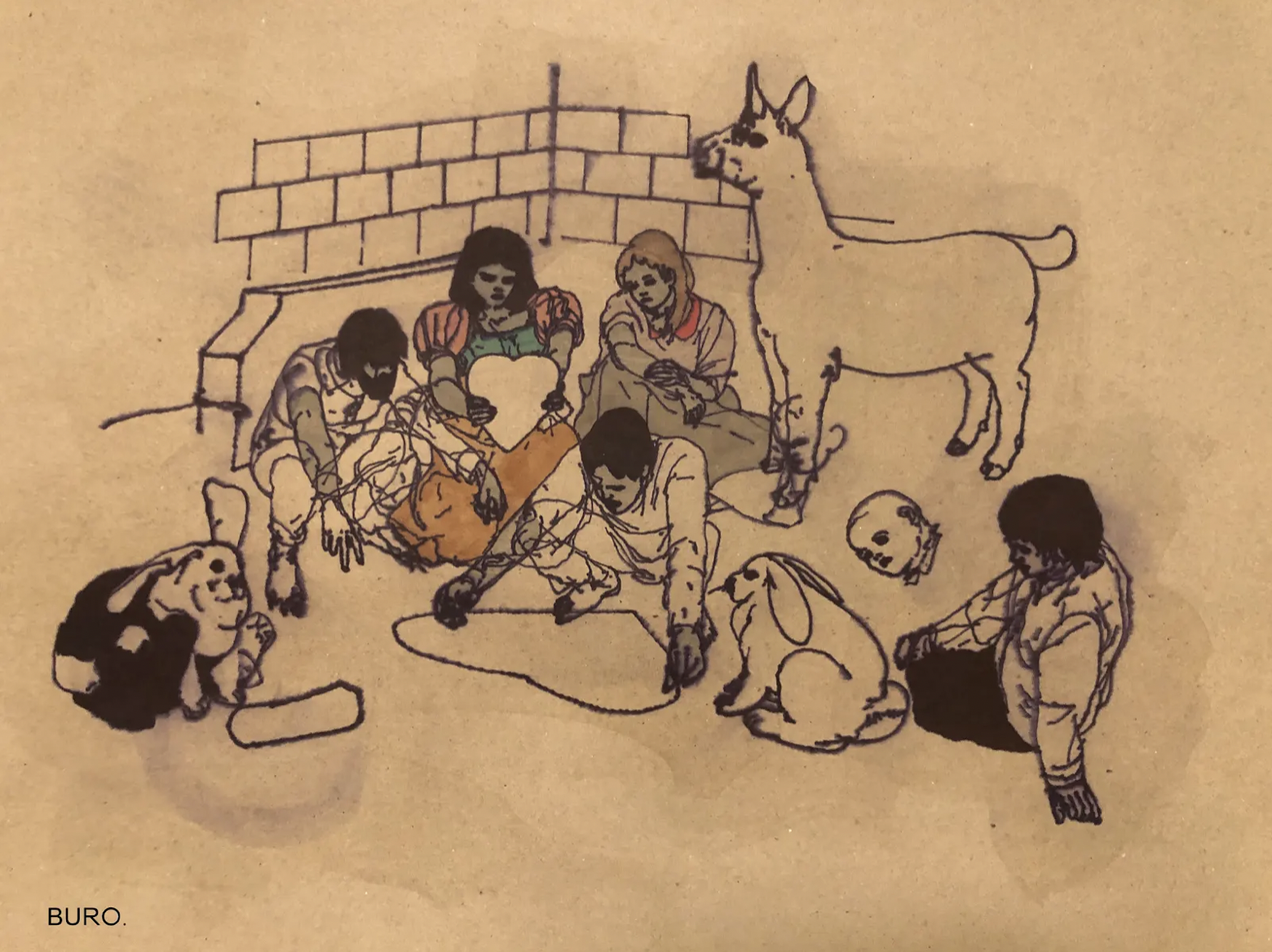 Художники рисуют для BURO.: 5 арт-валентинок ко Дню всех влюбленных (фото 1)