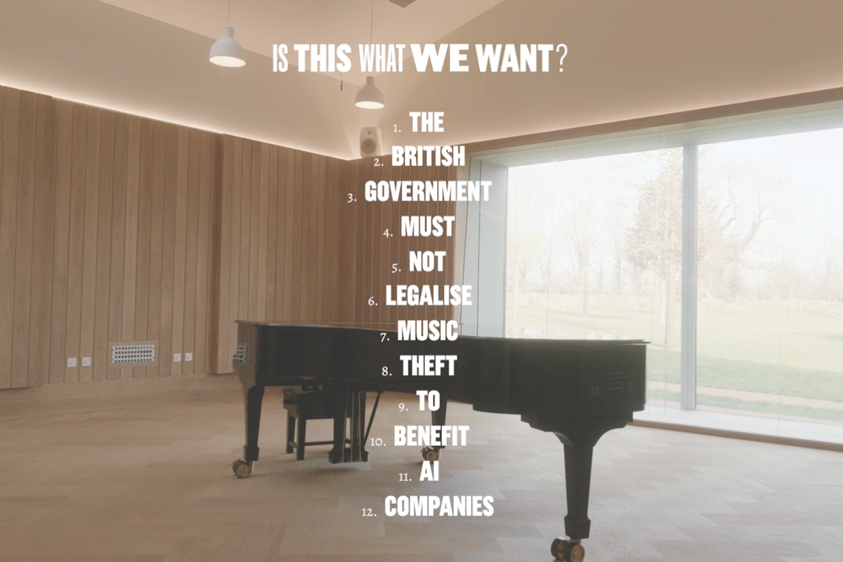 Более тысячи музыкантов приняли участие в протесте против ИИ (фото 1)