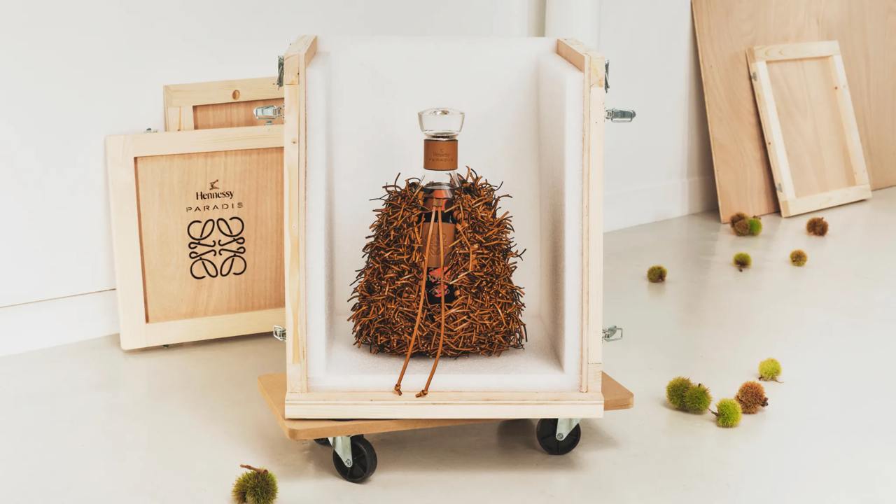 Loewe совместно с Hennessy выпустил кожаный футляр для напитков (фото 2)