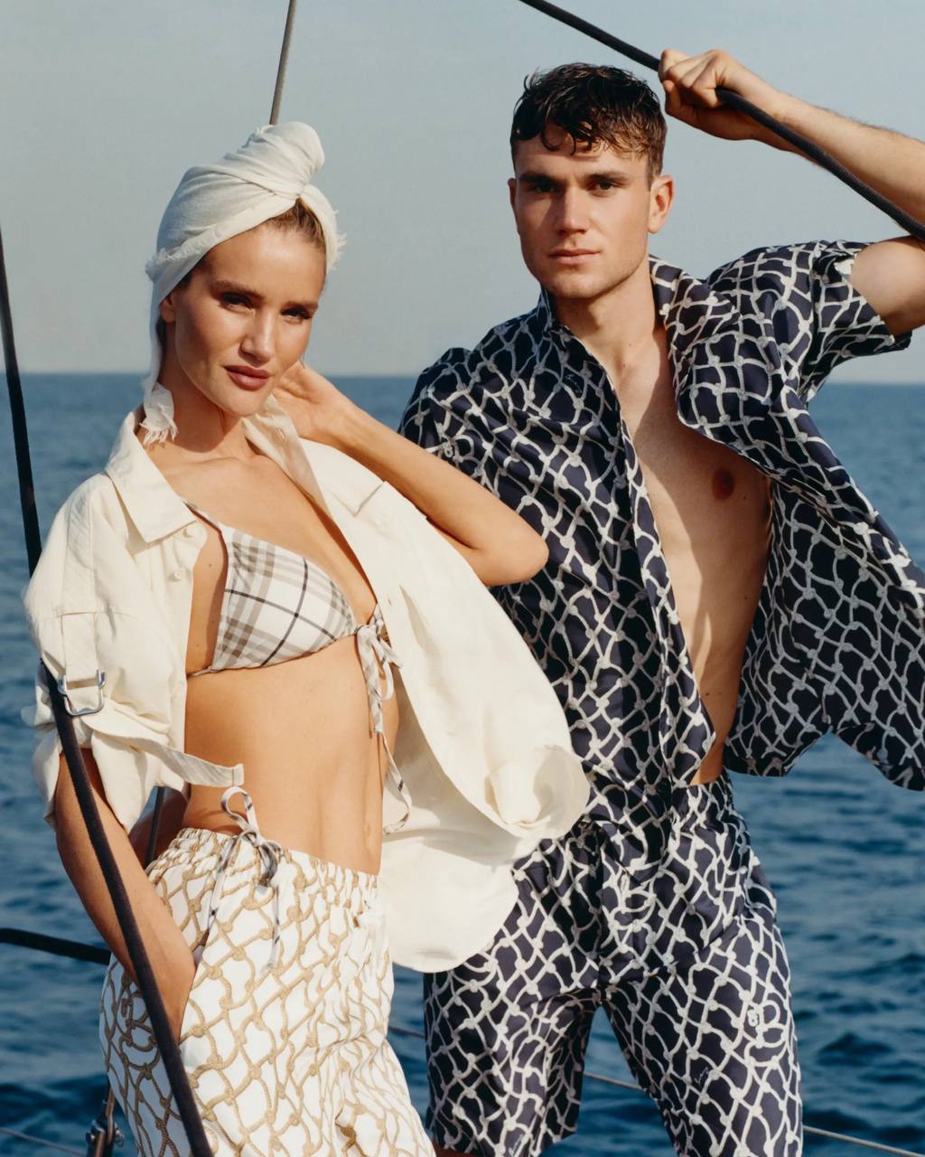 Джек Дрейпер и Роузи Хантингтон-Уайтли снялись в кампании Burberry (фото 3)