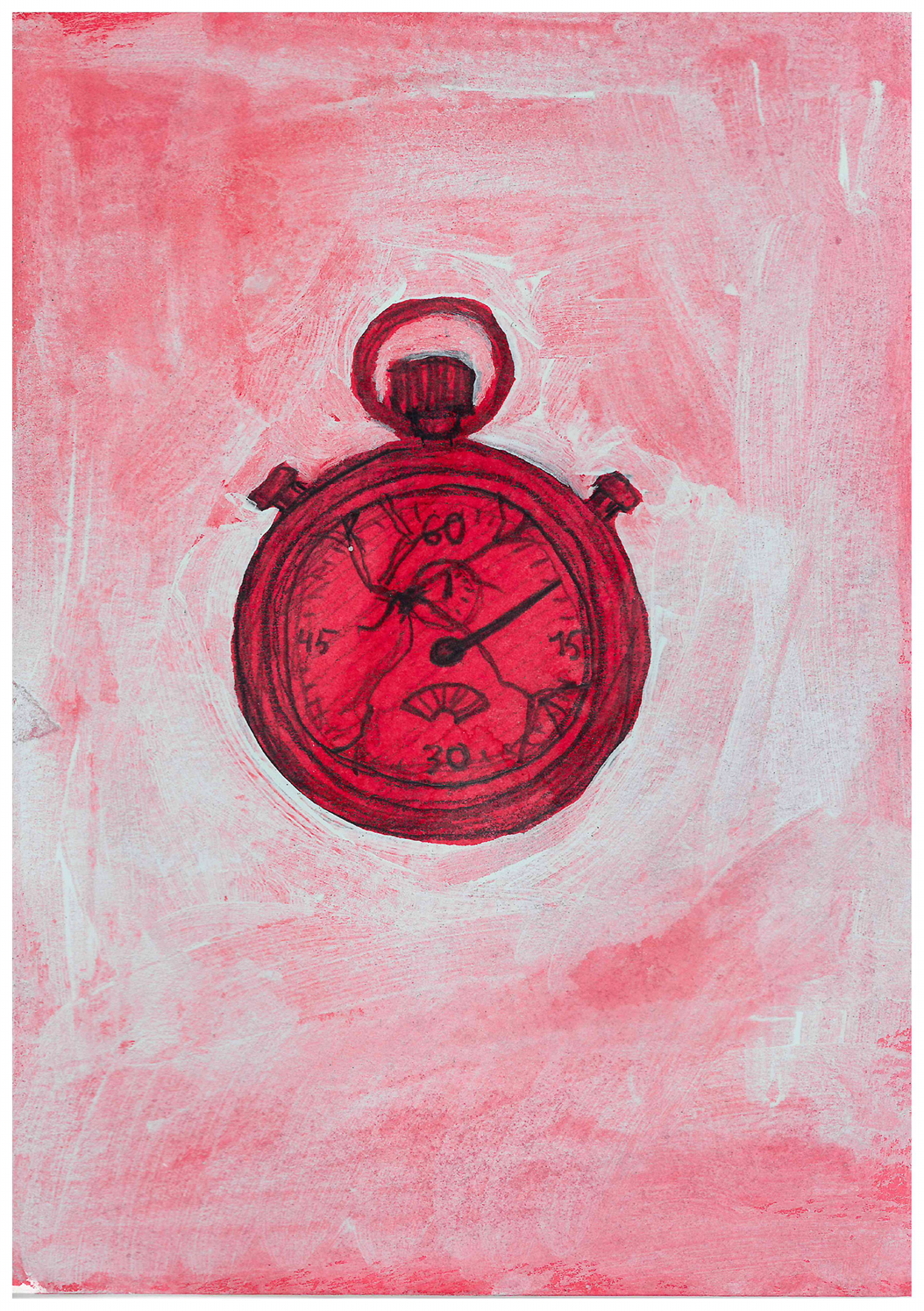 Художники рисуют для BURO.: Никита Dusto — о времени и цикличности (фото 4)