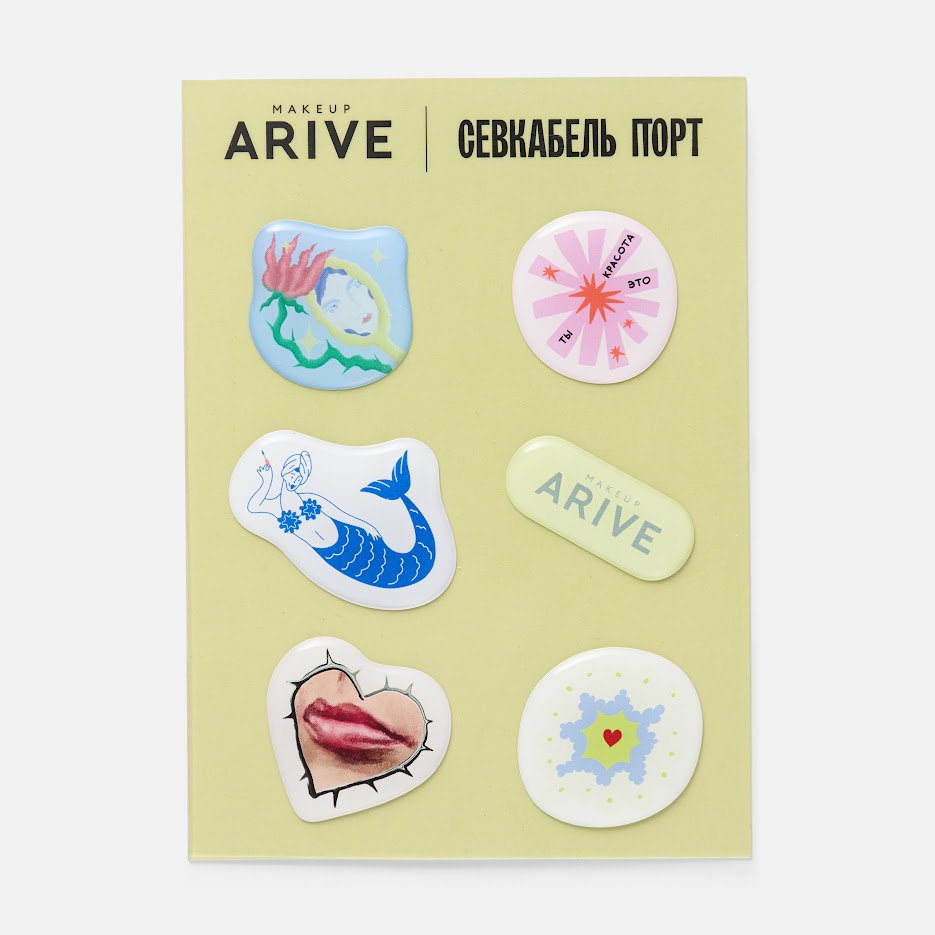 Arive Makeup вместе с художницей Машей Сомик показал арт-объект на ярмарке Port Art Fair (фото 2)