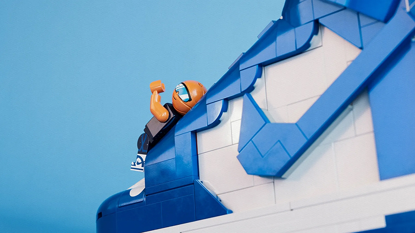 Nike показал результат коллаборации с Lego (фото 1)