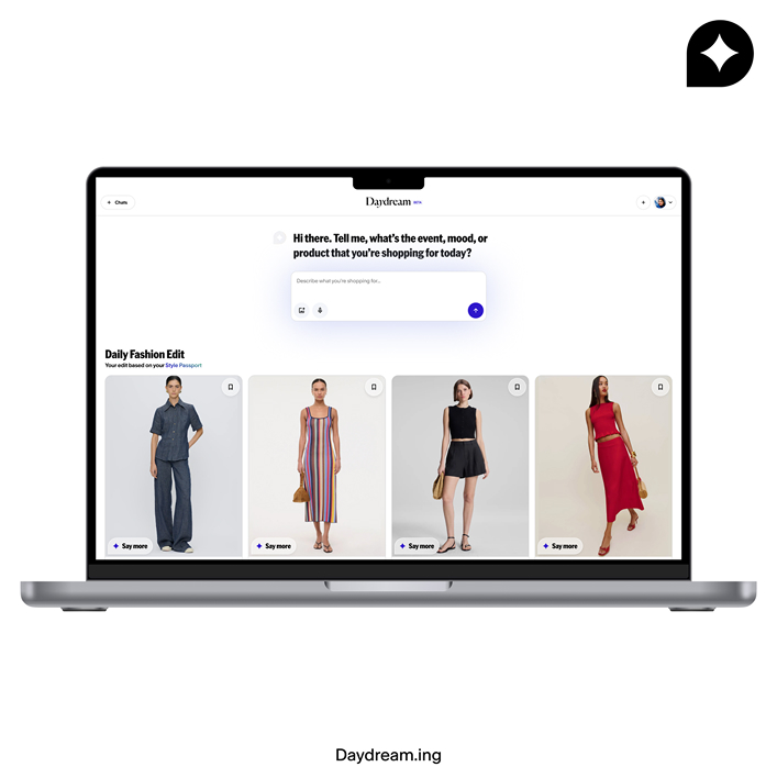Запустилась чат-платформа для шопинга на базе искусственного интеллекта Daydream (фото 1)