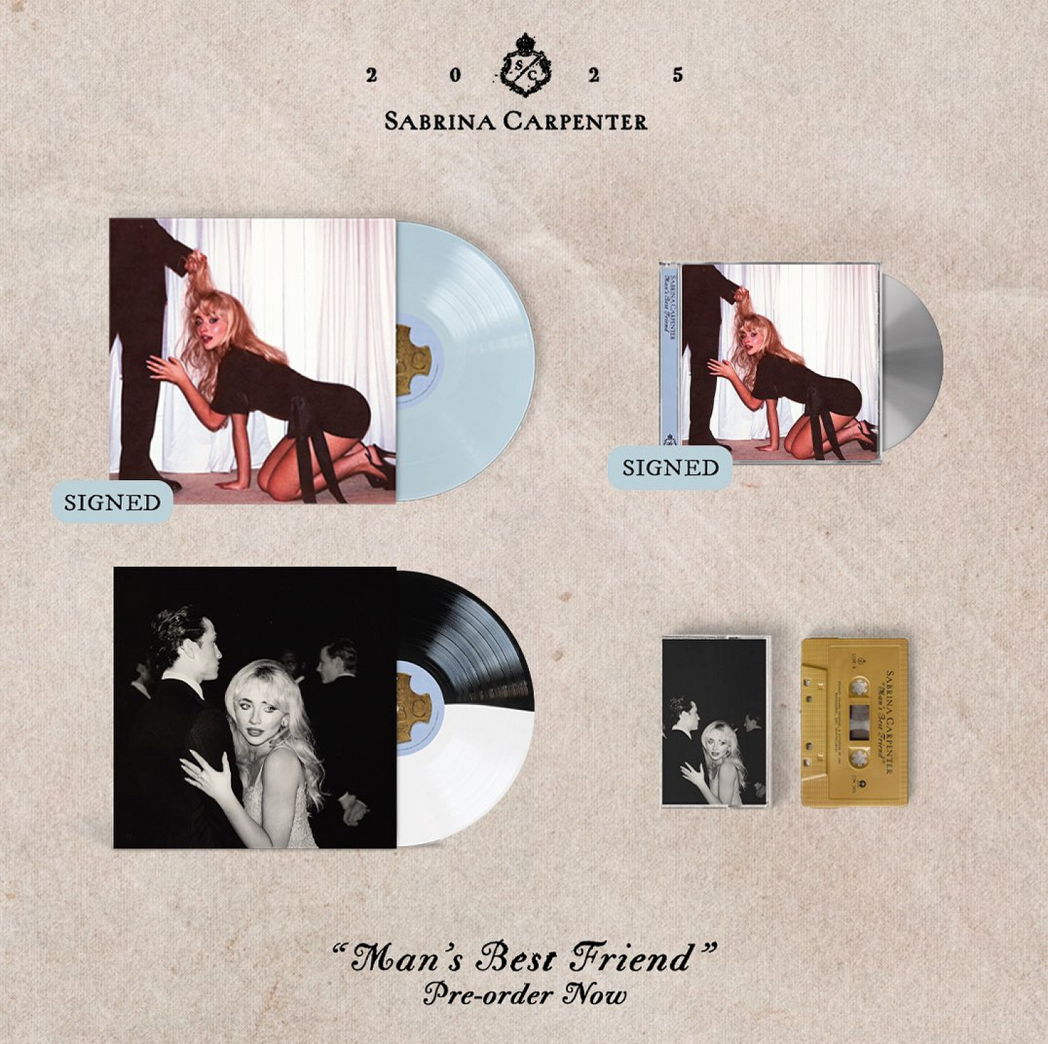 Сабрина Карпентер выпустила альтернативную версию обложки «Man's Best Friend» (фото 4)