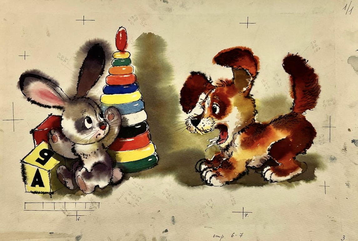 В Postrigay Gallery покажут книжные иллюстрации авторства Ильи Кабакова и Евгения Чарушина (фото 2)