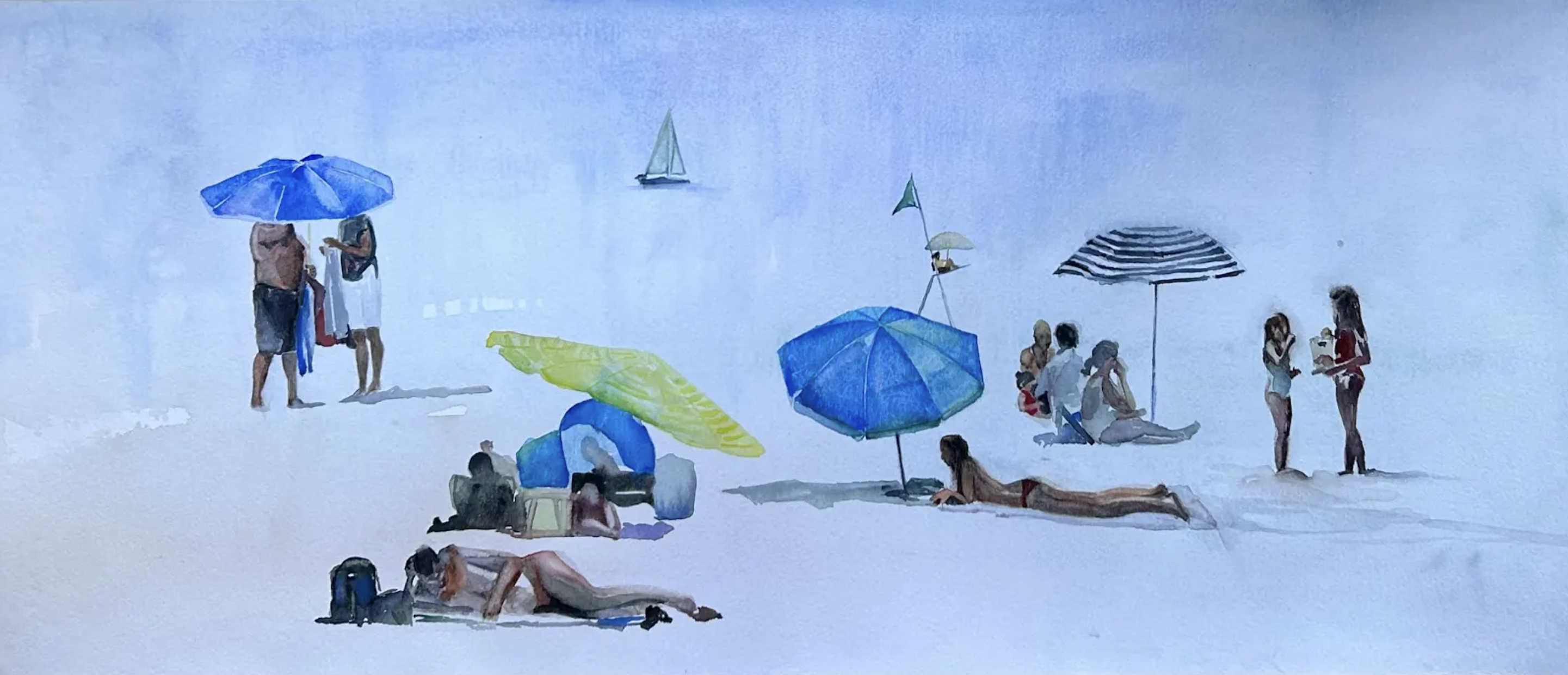 Les vacances: полюса одного лета глазами художниц Анны Антоновой и Кристины Манучарян (фото 9)