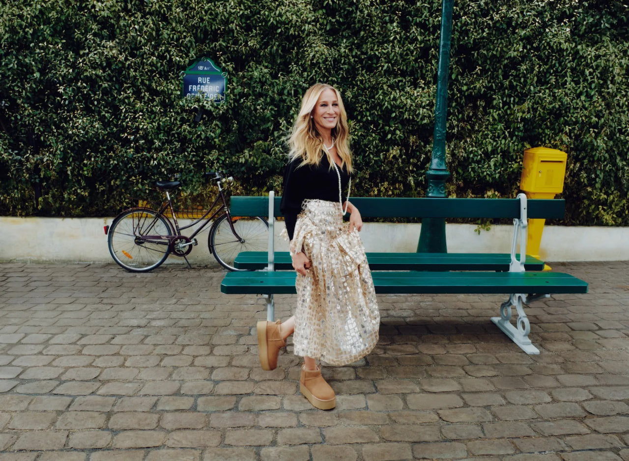 Сара Джессика Паркер и Эльза Хоск стали лицами рекламной кампании Ugg (фото 1)