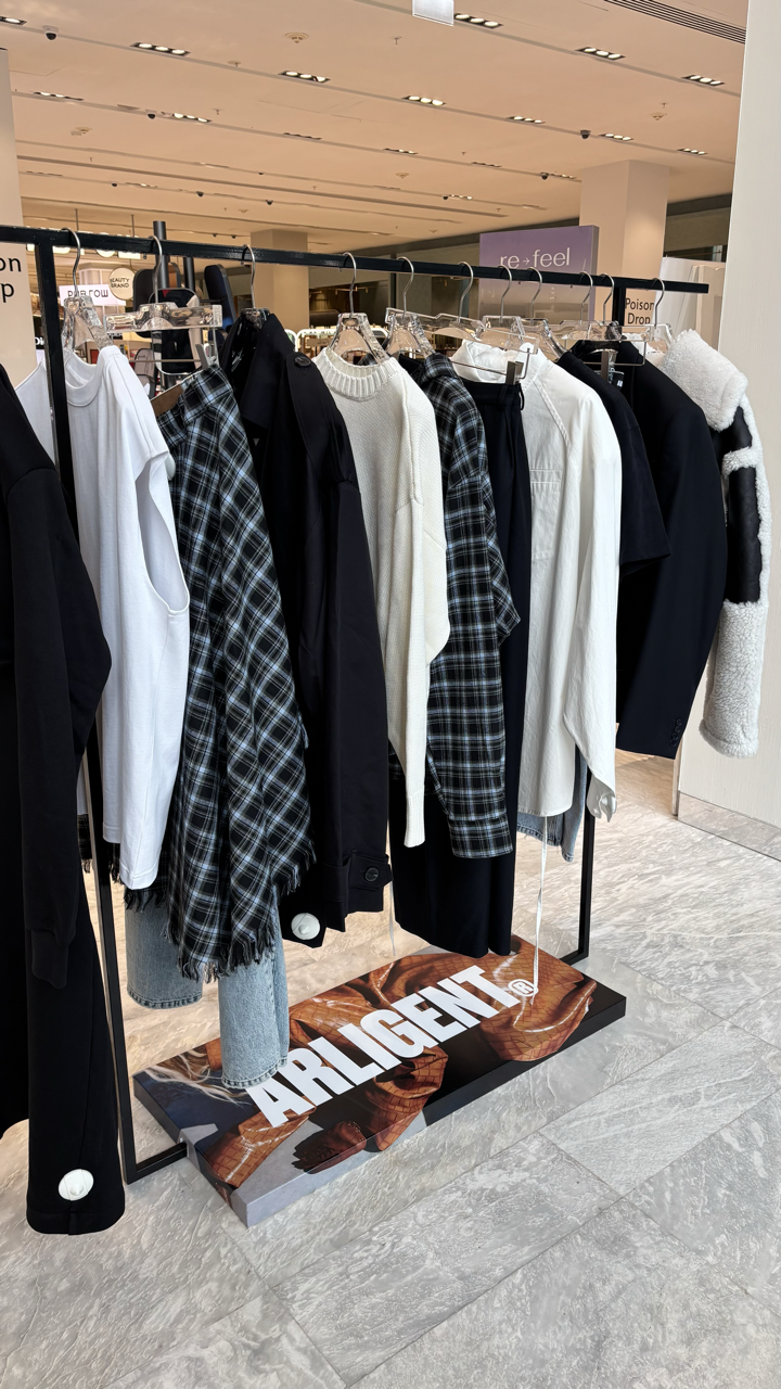 Локальный бренд ARLIGENT открыл поп-ап в универмаге «Цветной» (фото 3)