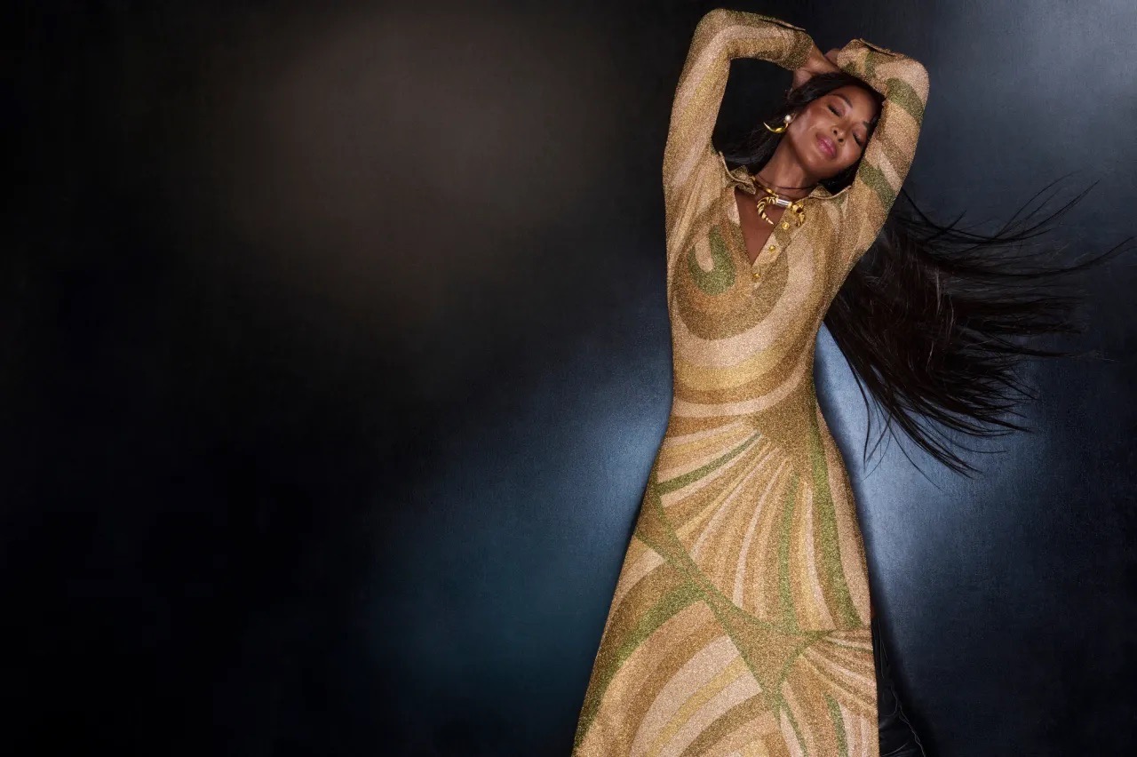 Наоми Кэмпбелл снялась в рекламной кампании Pucci (фото 3)